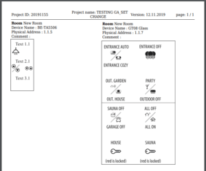 Group address KNX ETS programming